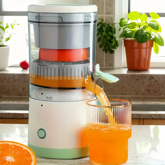 "Compact USB Rechargeable Wireless Blender – 13.53oz, One-Button Operation"