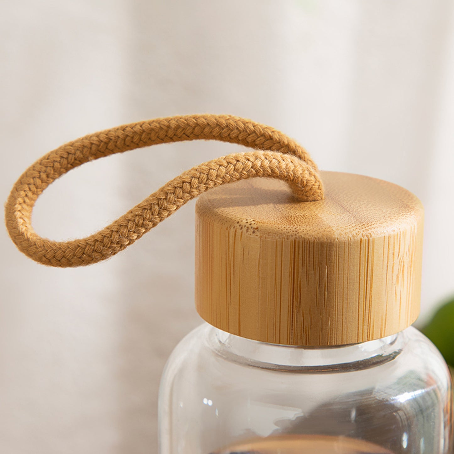 Water Bottle with Wooden