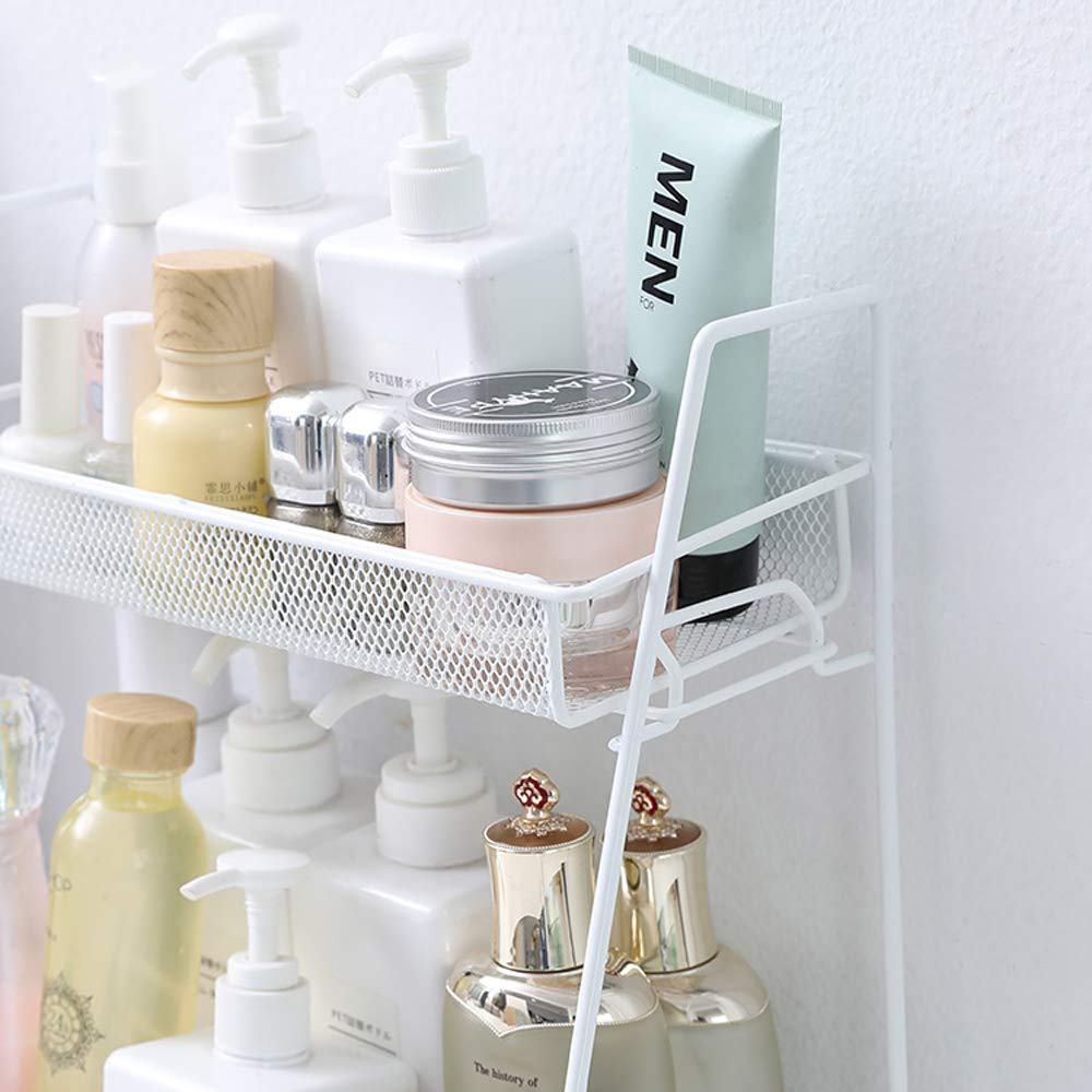 2-Tier Metal Kitchen & Bathroom Rack.